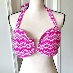 GAP BODY Bandeau/Halter Chevron Bikini Set—SZ. L